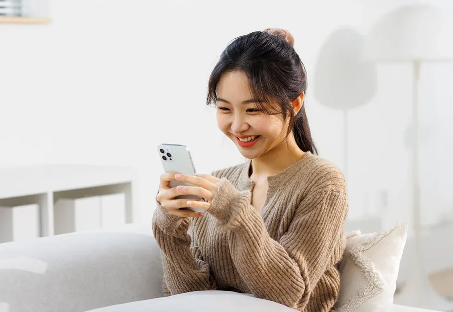 항목 접수 단계를 보여 주는 안내 이미지